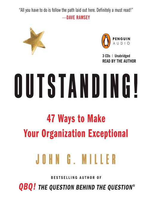 Title details for Outstanding by John G. Miller - Available
